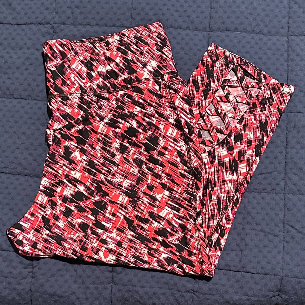 LIVI Active Leggings with Lattice Detail